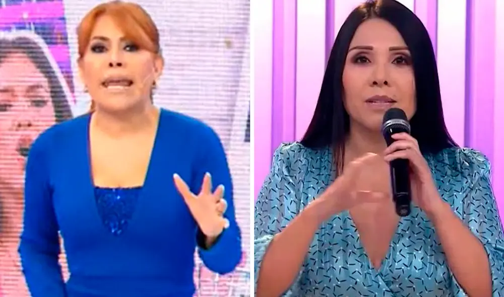 Magaly Medina no dudó en dejarle un fuerte mensaje a Tula Rodríguez. Foto: captura ATV/América TV