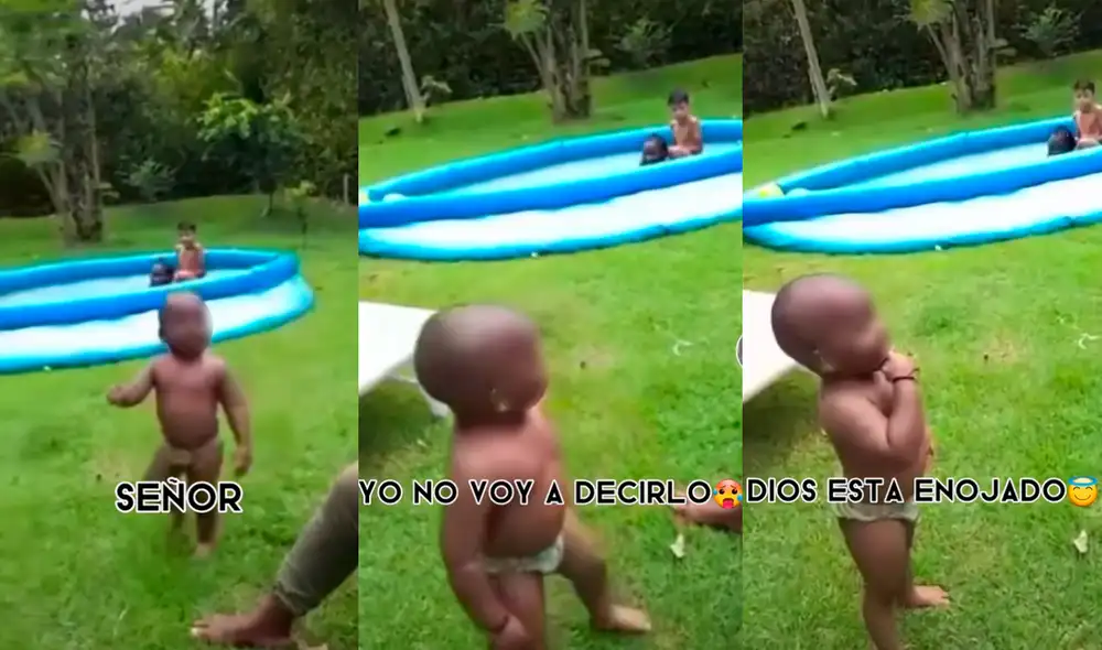 El pequeño se rehusó a repetir la grosería que dijo su hermano. Foto: composición/ @edits_de_futbol_y_mas._/TikTok