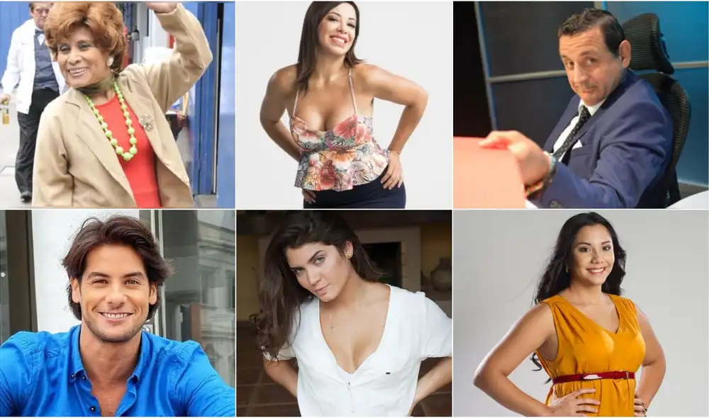 Actores gozan del cariño del público. Foto: composición / Difusión