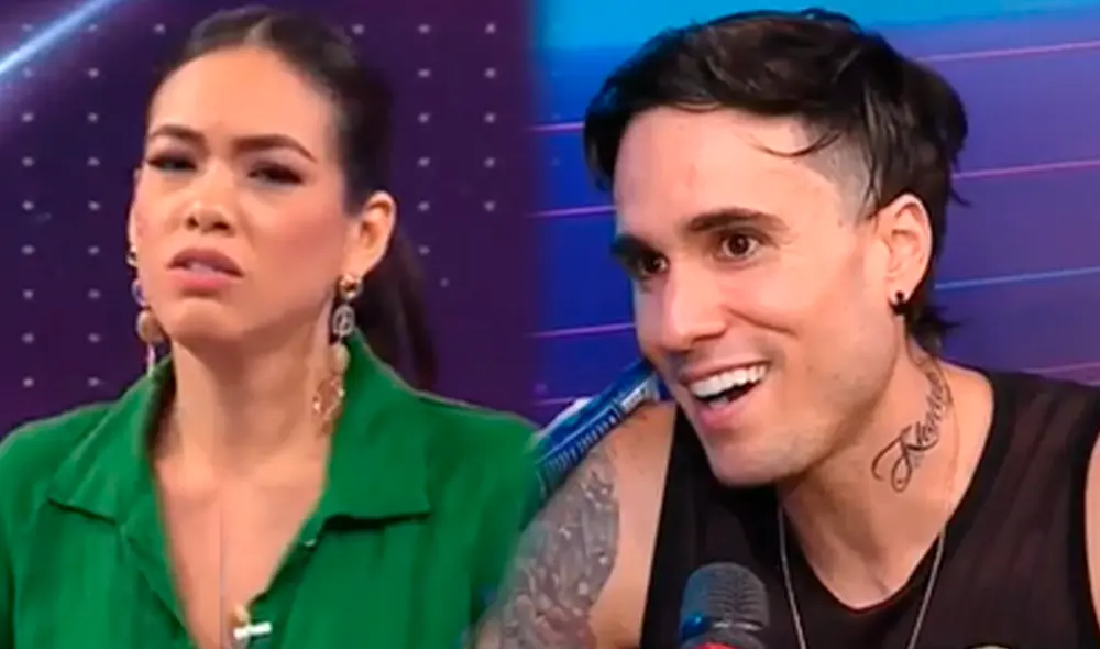 Jazmín Pinedo le prometió a Gino Assereto que pronto se conseguiría un enamorado para que dejen de vincularlos sentimentalmente. Foto: composición LR/América TV