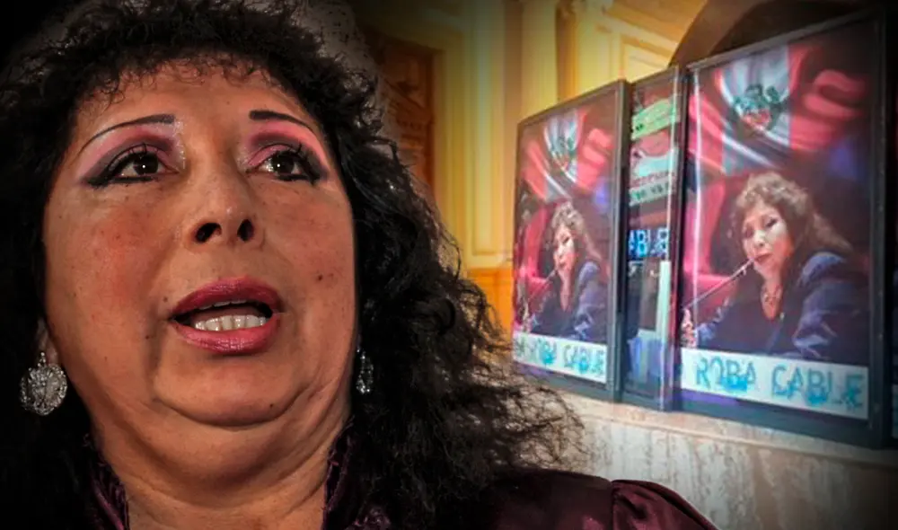 Celia Anicama, más conocida como la 'Robacable' hizo una película de su denuncia. Foto: composición de Fabrizio Oviedo/ La República