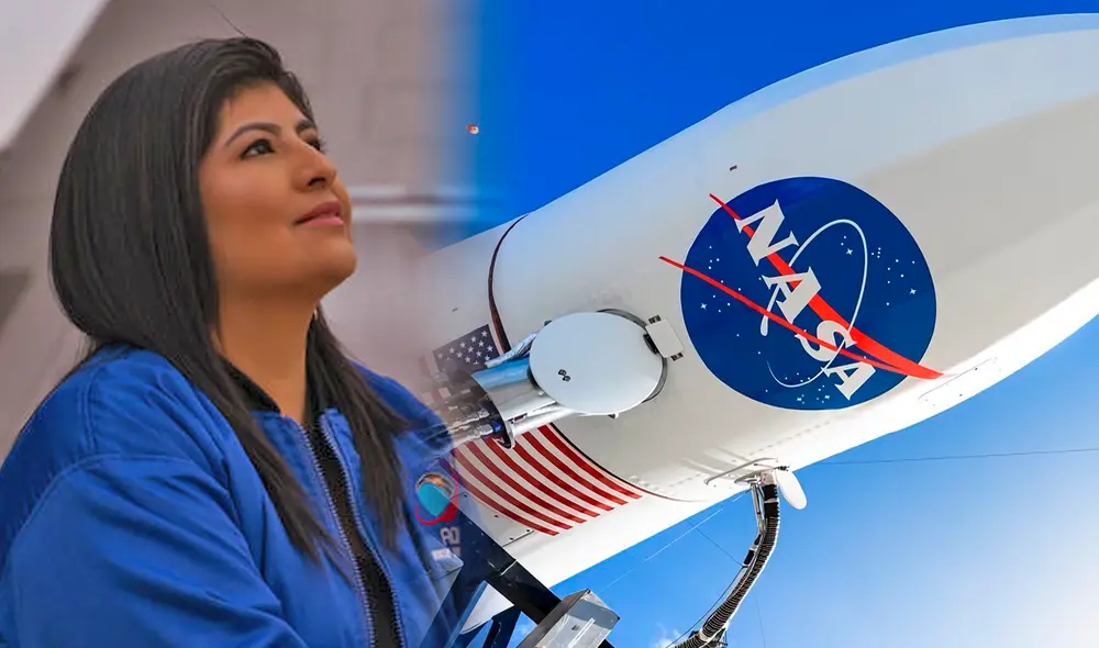 Aracely Quispe supo desde muy niña que quería trabajar en la NASA. Foto: composición LR/ Plumas atómicas/ NASA