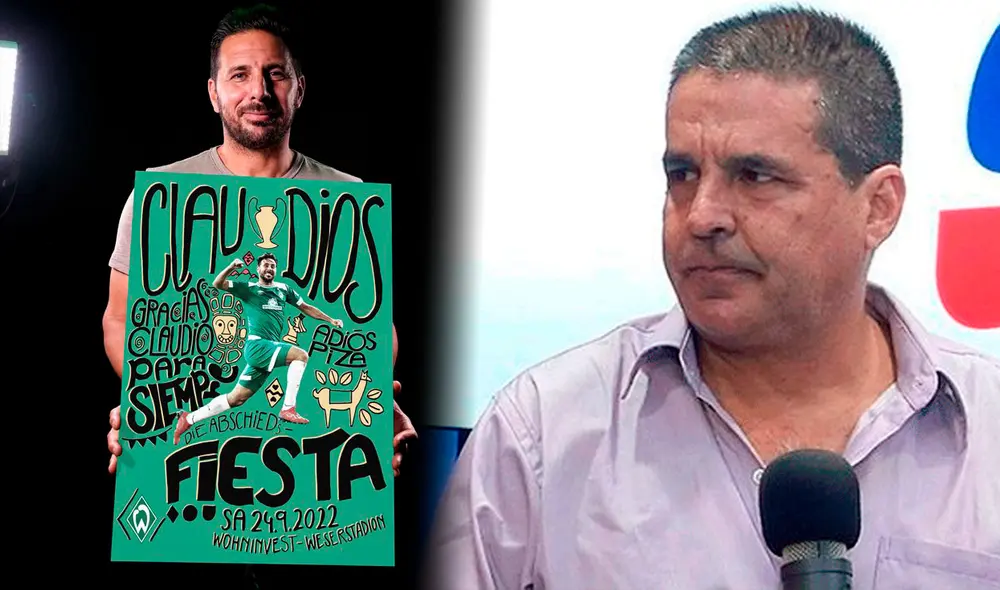 Claudio Pizarro tendrá un partido de despedida por parte de Werder Bremen en setiembre. Foto: composición/@werderbremen/captura Exitosa Claudio Pizarro tendrá un partido de despedida por parte de Werder Bremen en setiembre. Foto: composición/@werderbremen/captura Exitosa