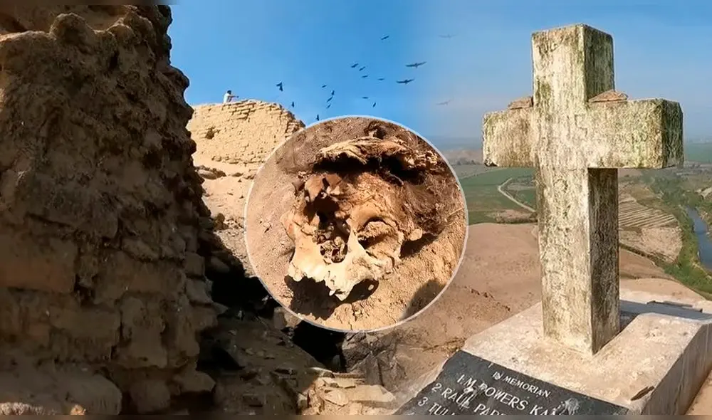 El Cerro La Horca es una estructura hecha a base de barro y adobe, por lo que habría sido construido por los señoríos de Chimú. Foto: Dilo Nomás/Youtube