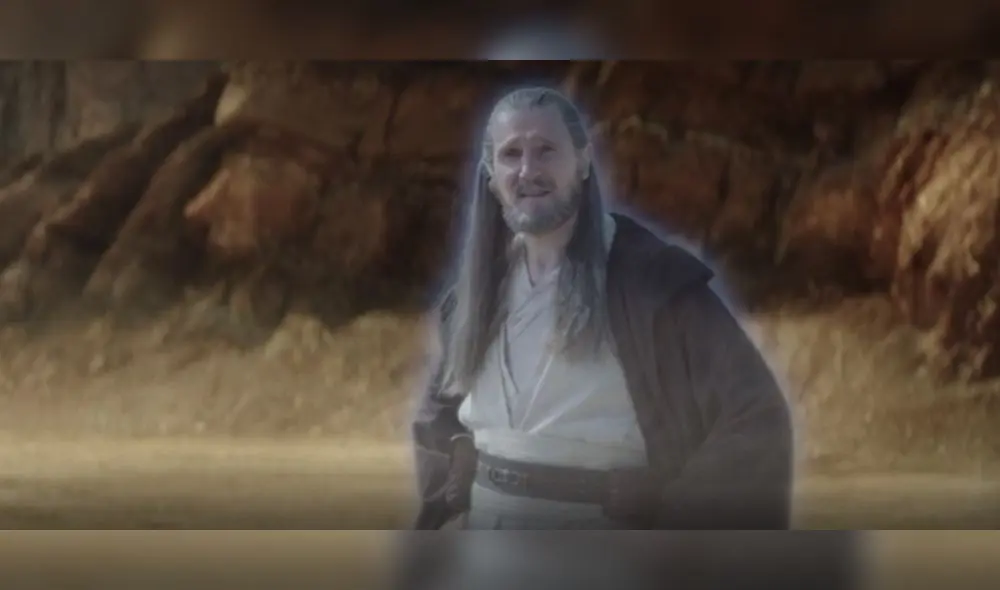 Liam Neeson regresa como Qui-Gin Jinn, el maestro de Obi-Wan. Foto: captura de Disney+