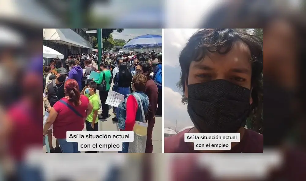 El clip viral obtuvo más de 130.000 reproducciones en la red social. Foto: captura de TikTok El clip viral obtuvo más de 130.000 reproducciones en la red social. Foto: captura de TikTok