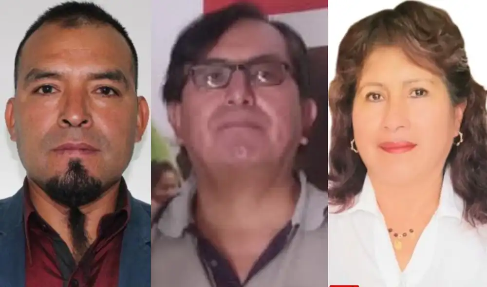 Actuales precandidatos a la región Áncash, Arequipa y Huancavelica. Foto: composición/La República Actuales precandidatos a la región Áncash, Arequipa y Huancavelica. Foto: composición/La República