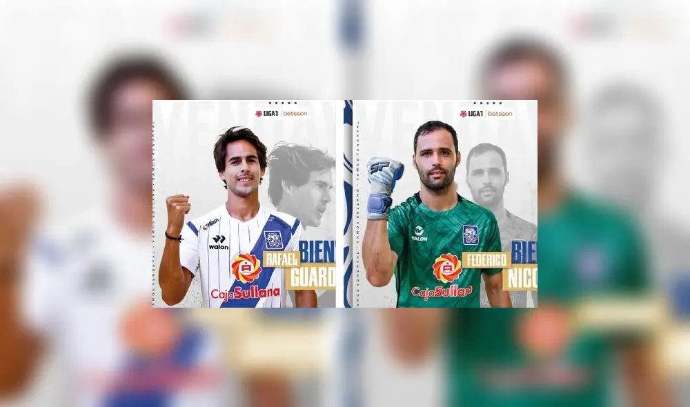 Guarderas y Nicosia fueron presentados por el club. Foto: composición/ difusión