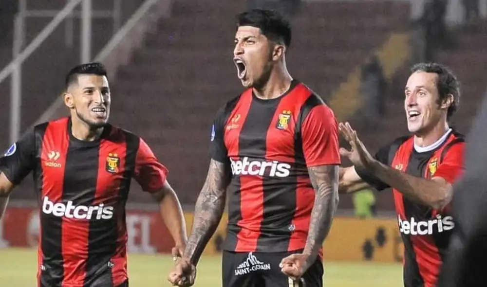 Iberico, delantero de FBC Melgar, podría llegar al Once Caldas. Foto: FBC Melgar