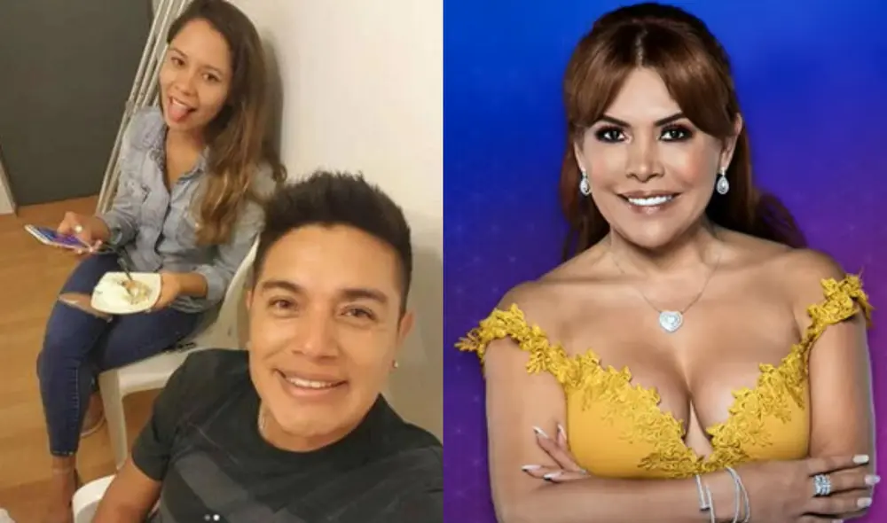 Olenka Cuba encaró a Magaly Medina y le aclaró que ella saldrá a defender a su esposo de ser necesario. Foto: composición/ ATV/ Instagram