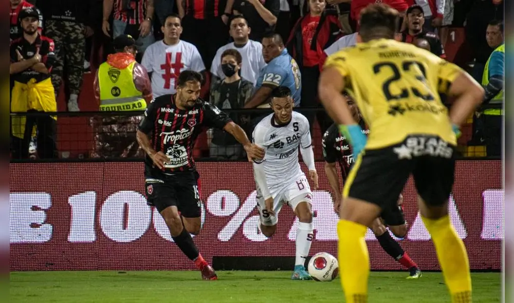 El cotejo de ida culminó igualado 1-1 en el Estadio Nacional. Foto: Twitter Saprissa El cotejo de ida culminó igualado 1-1 en el Estadio Nacional. Foto: Twitter Saprissa