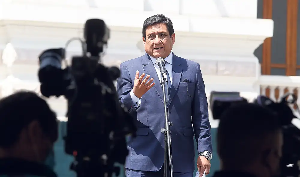 Trámite. Héctor Ventura dijo que se le están brindando facilidades para acceder a la información requerida y que el país espera la declaración del presidente. Foto: Félix Contreras/La República Trámite. Héctor Ventura dijo que se le están brindando facilidades para acceder a la información requerida y que el país espera la declaración del presidente. Foto: Félix Contreras/La República