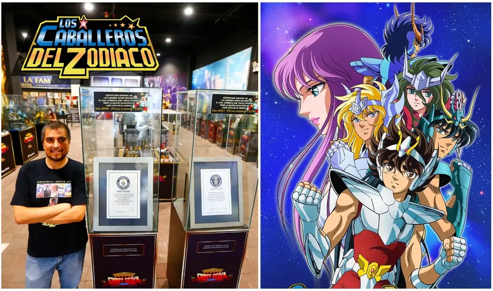 ¿Quién es Jorge de Pegaso, el peruano que consiguió dos récords Guinness en Saint Seiya? Foto: Google/Jorge de Pegaso