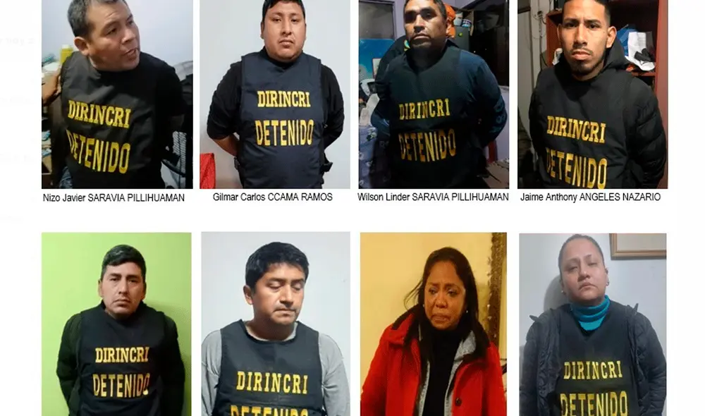 Los detenidos serán procesados por delitos contra el orden migratorio, tráfico ilícito de migrantes, y falsedad genérica. Video: Urpi / La República Los detenidos serán procesados por delitos contra el orden migratorio, tráfico ilícito de migrantes, y falsedad genérica. Video: Urpi / La República