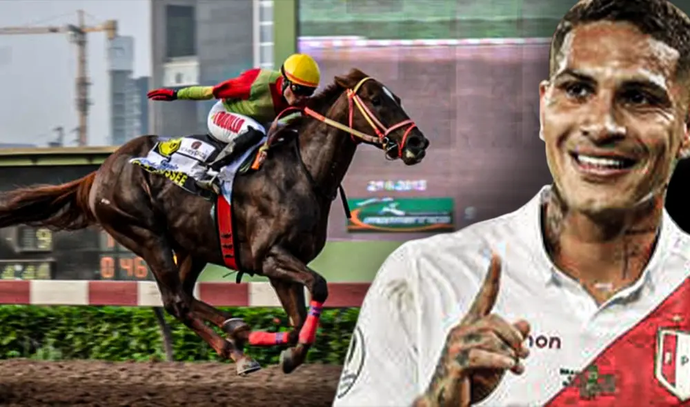 Paolo Guerrero es fanático de las carreras de caballos. Foto: composición/Andina Paolo Guerrero es fanático de las carreras de caballos. Foto: composición/Andina