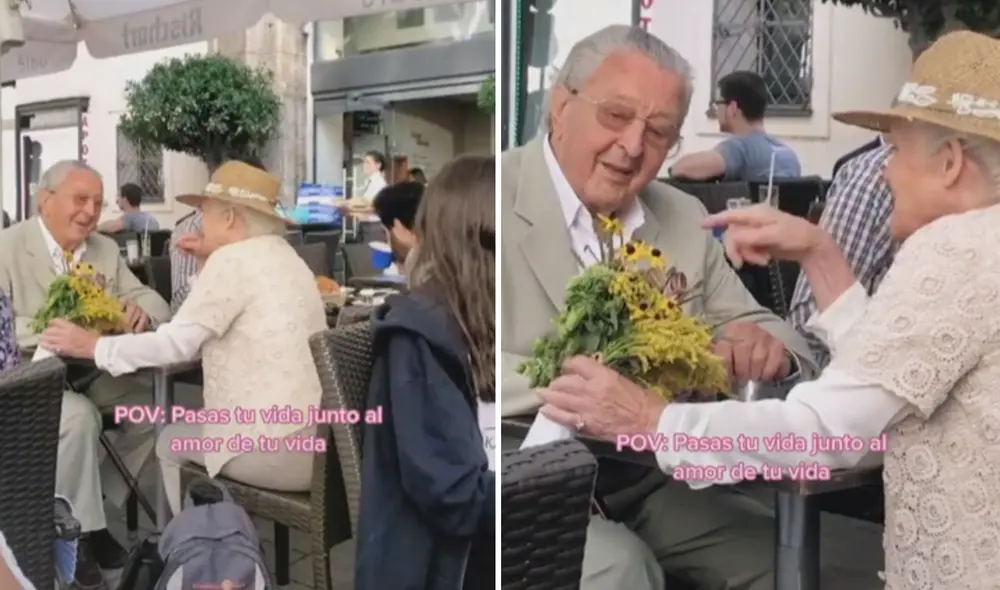 La conmovedora escena se hizo viral en las redes sociales. Foto: captura de TikTok La conmovedora escena se hizo viral en las redes sociales. Foto: captura de TikTok