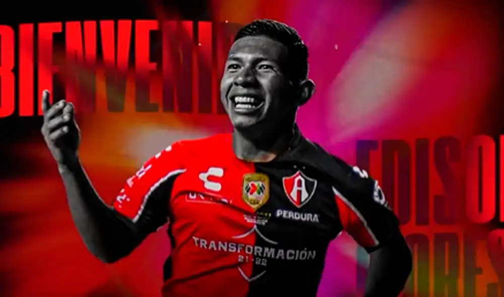 Edison Flores llega al Atlas procedente del DC United de la MLS. Foto: captura @Atlas