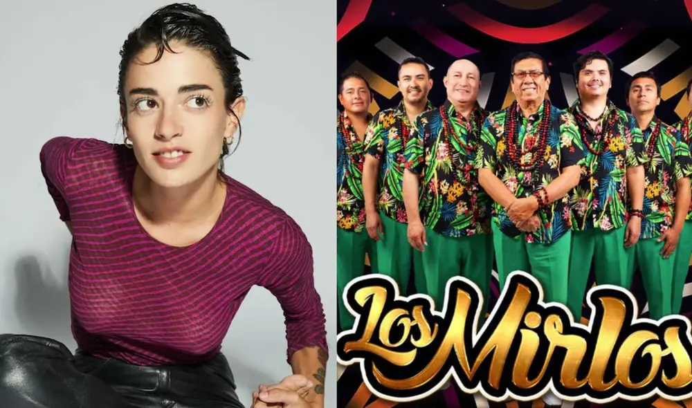 Cantante argentina Zoe Gotusso asegura que adora la música del grupo Los Mirlos. Foto: composición/Zoe Gotussi, difusión/Los Mirlos/Instagram