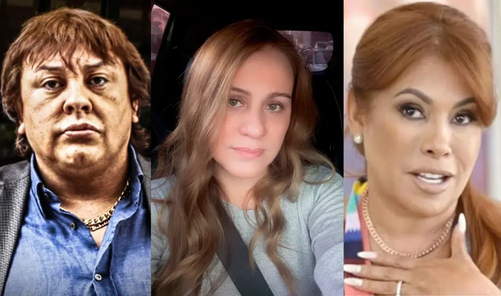 Lourdes Sacín no se considera 'amiga' de  Magaly Medina, pero criticó los serios comentarios de Richard Swing. Foto: composición/ Instagram/ GLR