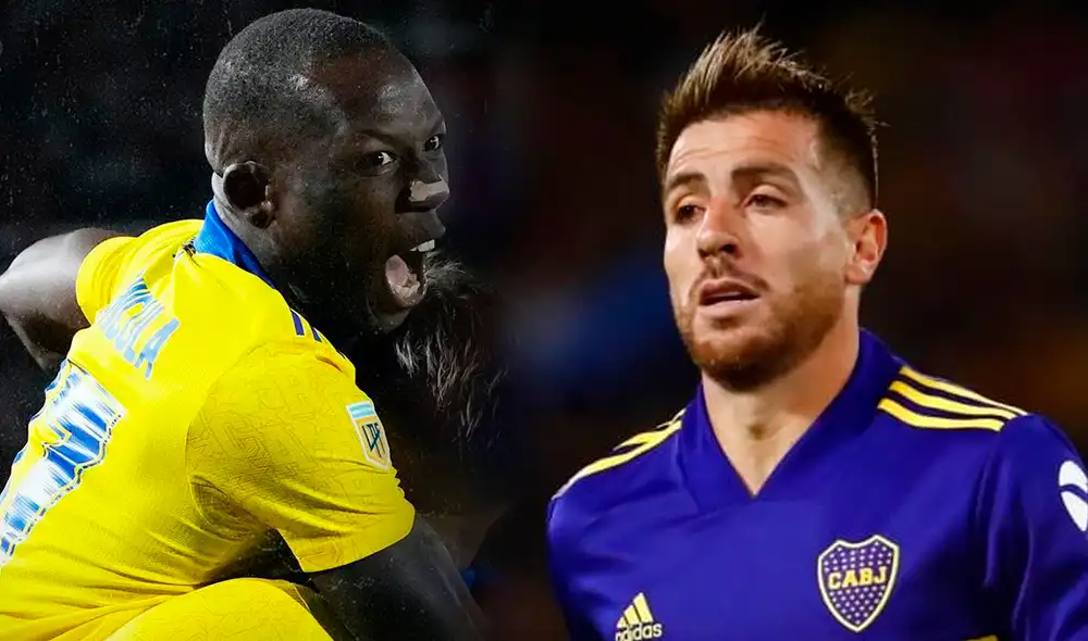 Luis Advíncula y Julio Buffarini coincidieron brevemente en Boca Juniors en el 2021. Foto: composición/@BocaJrsOficial