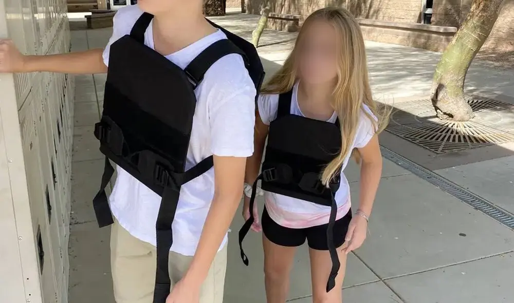El producto fue creado especialmente para estudiantes luego de la masacre en la escuela de Uvalde, Texas. Foto: Escape Armour
