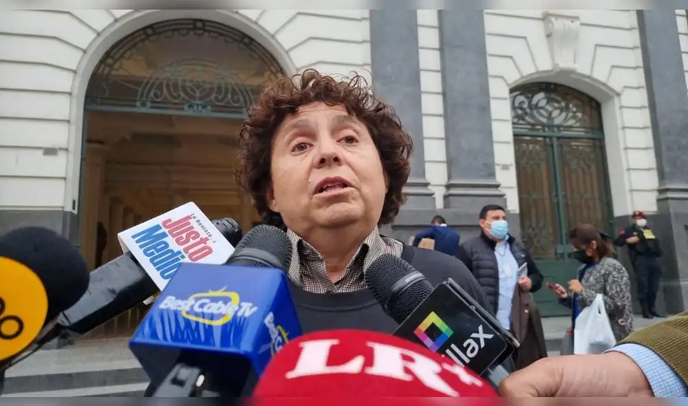 Susel Paredes criticó la gestión de Dimitri Senmache en el Ministerio del Interior. Foto: Gianella Aguirre/URPI-LR