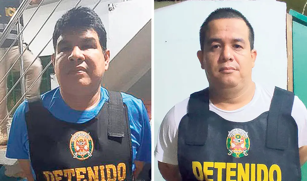 Detenidos. Los involucrados son investigados por pertenecer a una organización criminal. Foto: composición/La República Detenidos. Los involucrados son investigados por pertenecer a una organización criminal. Foto: composición/La República