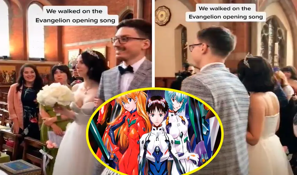 Antes de decir el “sí, acepto”, los novios le dieron su toque original para tener un bonito recuerdo en su día especial. Foto: captura de TikTok