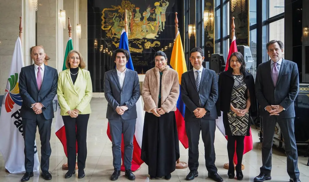 Reunión del Grupo de Alto Nivel de la Alianza del Pacífico conformado por viceministros de Comercio y RREE de Chile, Colombia, México y Perú. Foto: Mincetur