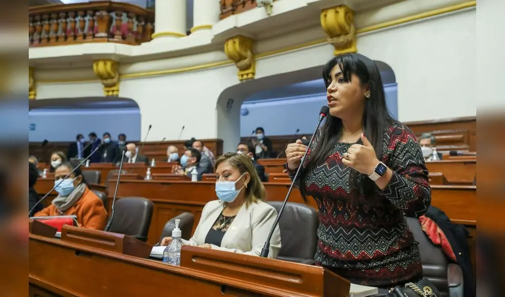 Congresista Vivian Olivos apoyará a candidato de Alianza para el Progreso. Foto: Congreso