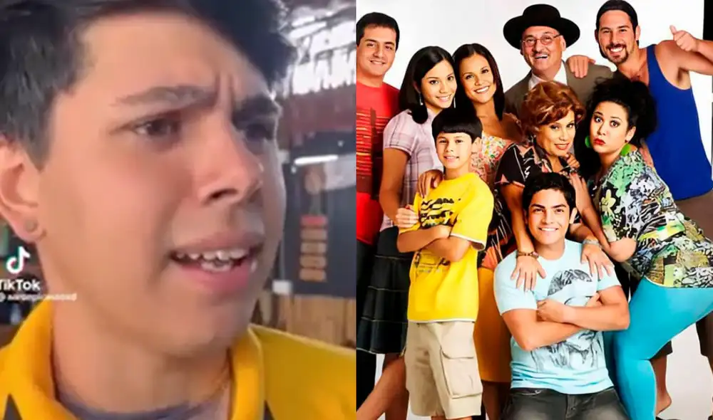 Aaron Picasso lanza bromea en redes en referencia a "Al fondo hay sitio". Foto: composición/ Instagram/ Tik tok