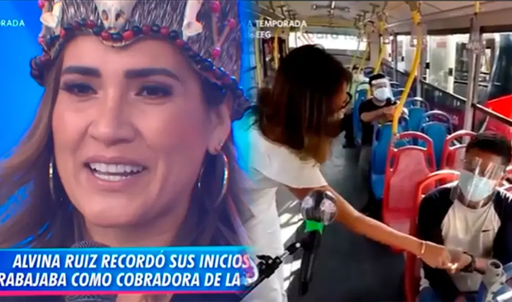 Alvina Ruiz es originaria de Moyobamba, ciudad perteneciente a la Amazonía peruana  Foto: composición LR/América TV