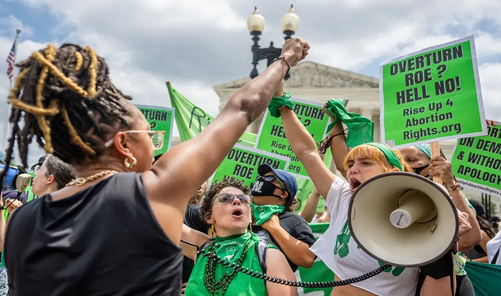 La organización de Naciones Unidas reaccionó a la decisión del Tribunal Supremo de Estados Unidos que anuló las protecciones del derecho al aborto, vigentes en el país desde 1973. Foto: AFP
