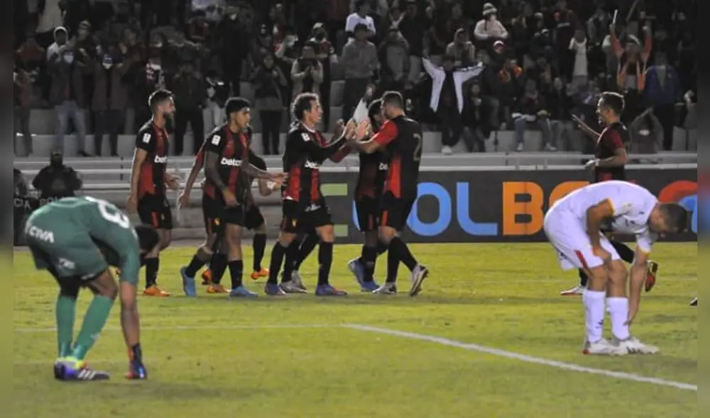 Melgar sumó su noveno triunfo consecutivo en el Torneo Apertura. Foto: FBC Melgar Melgar sumó su noveno triunfo consecutivo en el Torneo Apertura. Foto: FBC Melgar