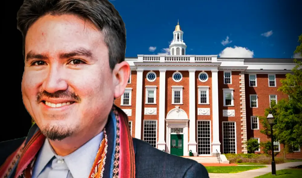 Américo Mendoza Mori es un académico interdisciplinario que enseña en la Universidad de Harvard. Foto: composición de Fabrizio Oviedo / La República.