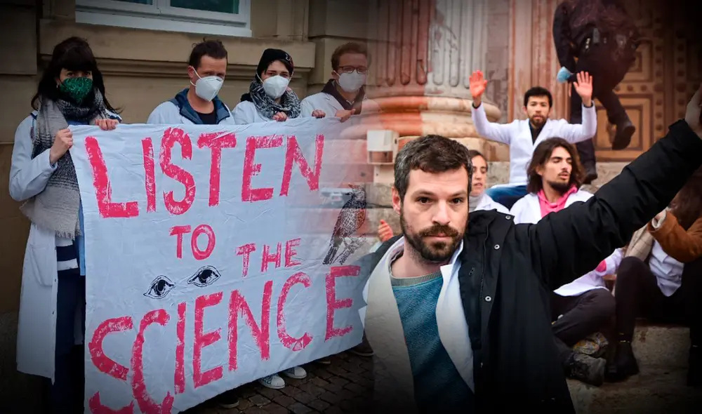 Descubre de qué se trata la Rebelión científico y cuáles han sido sus medidas de protesta. Foto: composición Scientist Rebellion / Facebook