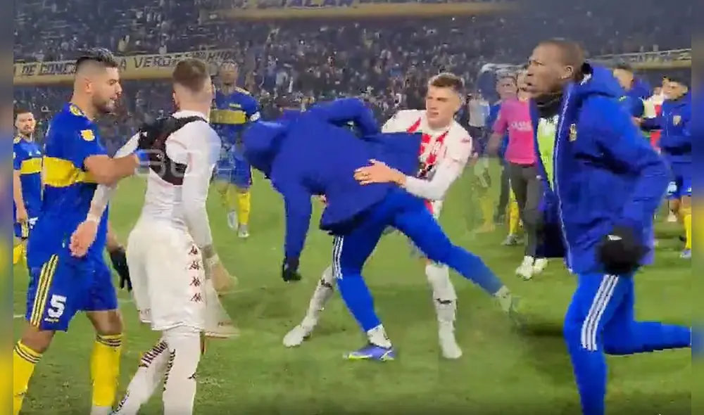 Los peruanos fueron titulares en la Bombonera. Foto: captura ESPN