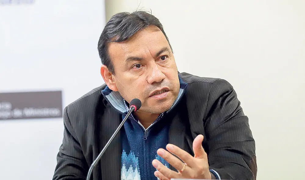 Afrenta. Ministro de Justicia, Félix Chero, defiende ley que amenaza libertad de información. El anunció se da un día después de que el juez respaldara la investigación al presidente Pedro Castillo. Foto: difusión