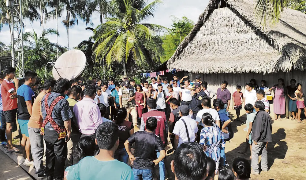 Alertas. Población se han declarado en alerta para retener embarcaciones con maderas extraídas de su territorio. También para frenar la minería ilegal. Foto: difusión