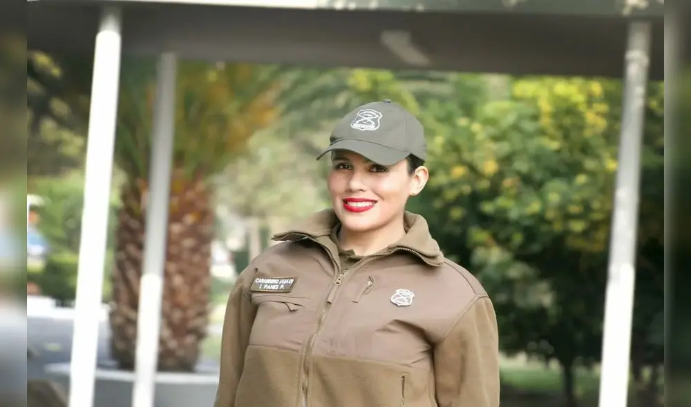 Panes cuenta que a los 14 años empezó el proceso de transición. Foto:  Carabineros de Chile