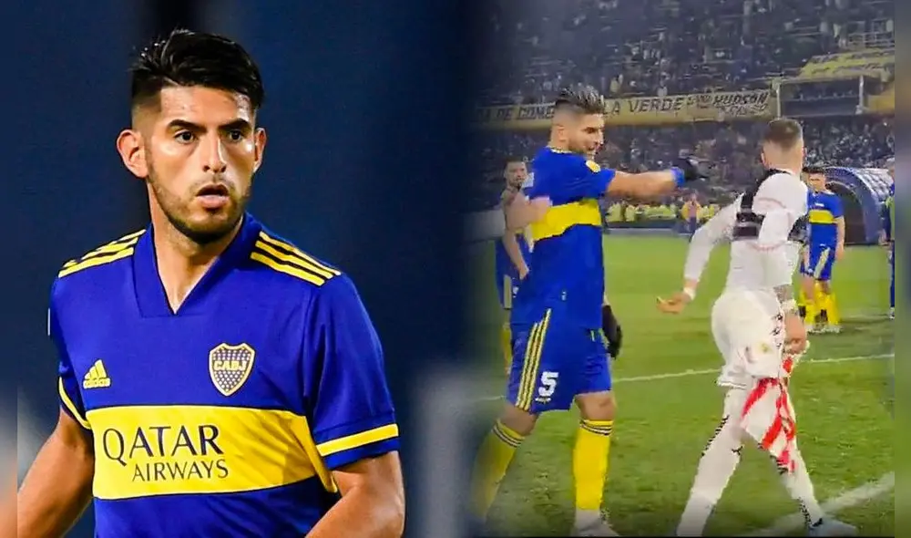 Carlos Zambrano fue titular ante Unión en la Bombonera. Foto: Boca Juniors/captura ESPN