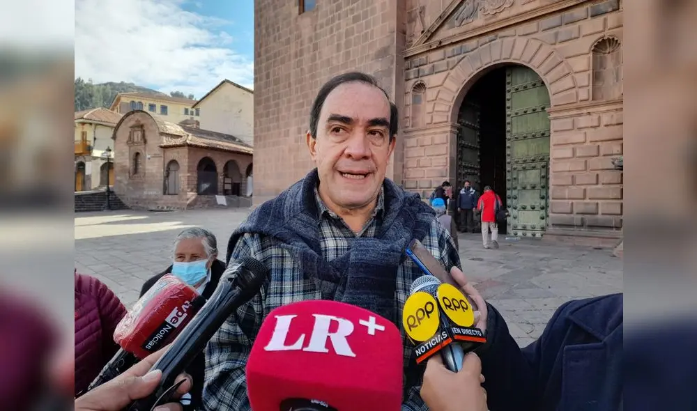 Yonhy Lescano explicó su postura con relación a la mesa directiva del Congreso. Foto: Luis Álvarez/La República