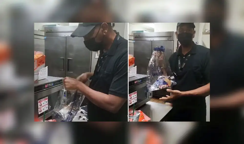 El clip obtuvo más de 2,2 millones de reproducciones. Foto: captura de Twitter El clip obtuvo más de 2,2 millones de reproducciones. Foto: captura de Twitter