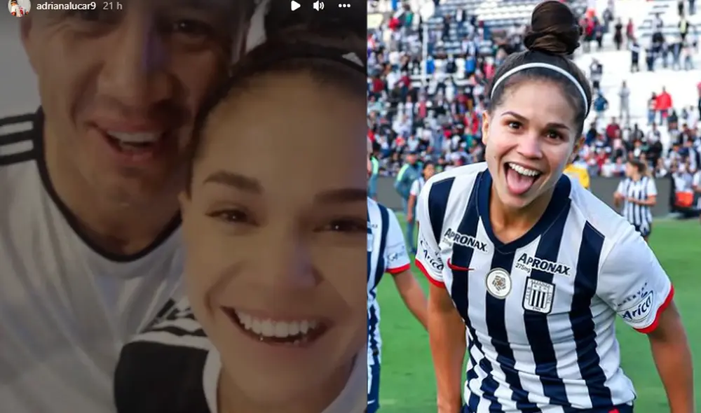 Adriana Lúcar es la '9' de Alianza Lima. Foto: composición Instagram de Adriana Lúcar Adriana Lúcar es la '9' de Alianza Lima. Foto: composición Instagram de Adriana Lúcar