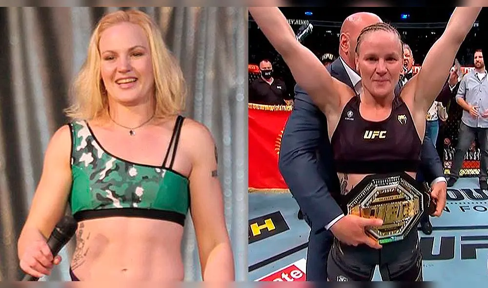 Valentina Shevchenko pasó de "Combate" a ser campeona mundial del peso mosca en la UFC. Foto: composición/Combate/captura ESPN