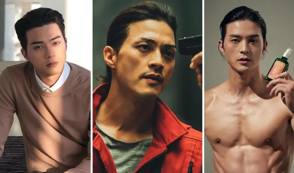 Kim Ji Hoon, el actor de Denver en "La casa de papel: Corea" que sorprende con su verdadera edad. Foto: composición La República/Naver/Netflix/ELLE