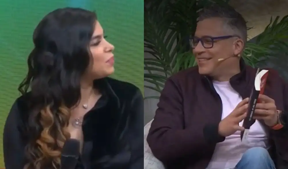 Zully Pinchi halaga belleza de Mathías Brivio. Foto: composición/ captura de Latina Zully Pinchi halaga belleza de Mathías Brivio. Foto: composición/ captura de Latina