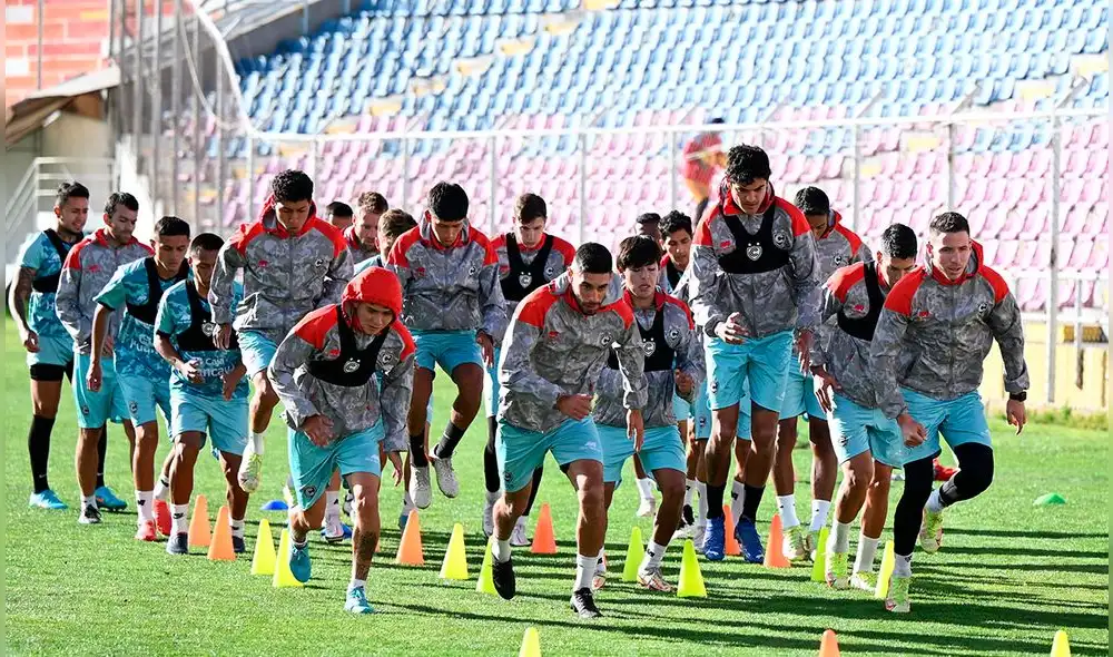 Cienciano se preparó bien para su partido como visitante Foto: Club Cienciano