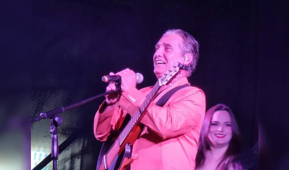 Guillermo Dávila volvió a un escenario peruano con la gira “Cerca de ti”. Foto: El Popular