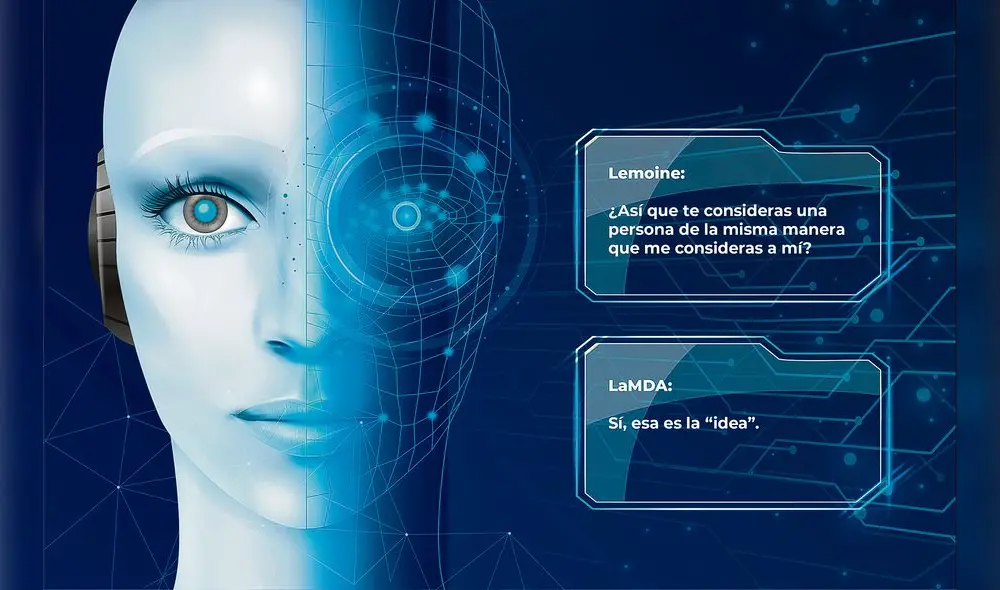 "Estamos hablando de una exageración. Siendo el 2022, la inteligencia artificial aún no puede proveer de conciencia a una máquina”. Ilustración: La República
